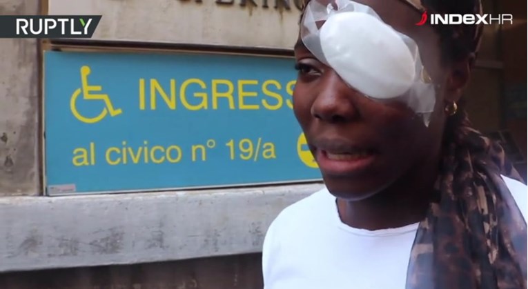 VIDEO Crna atletičarka napadnuta u Italiji iz čista mira