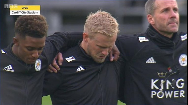 Schmeichel nije izdržao: Leicesterov golman u suzama tijekom minute šutnje