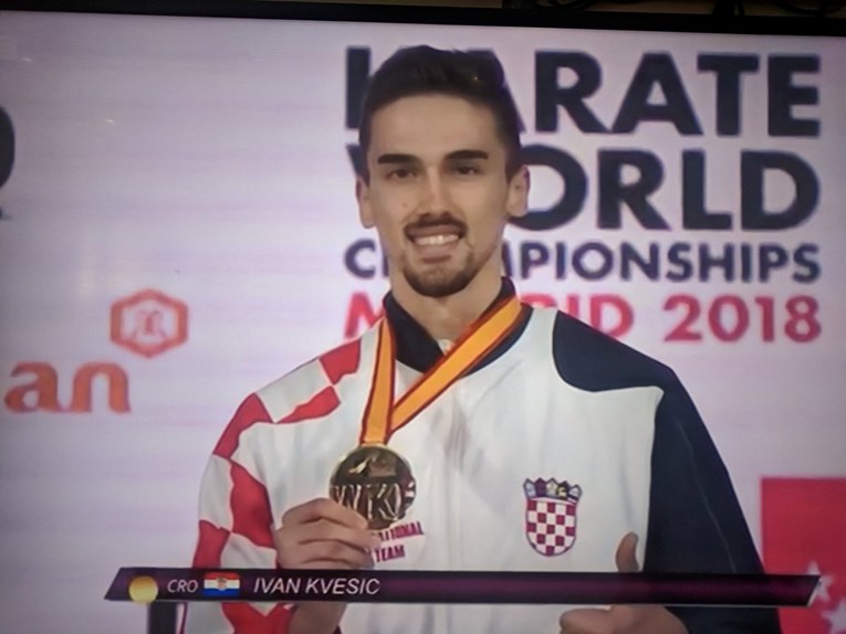 Zlato za hrvatski karate: Kvesić postao svjetski prvak