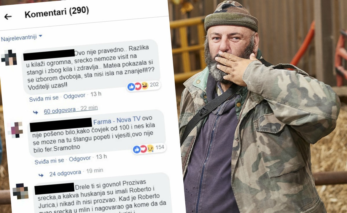 Gledatelji bijesni zbog Srećka: "Sramotno, katastrofa od voditelja i Farme"