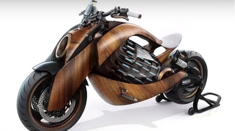 Drveni motocikl vozi do 220 km/h, a poznata je i cijena