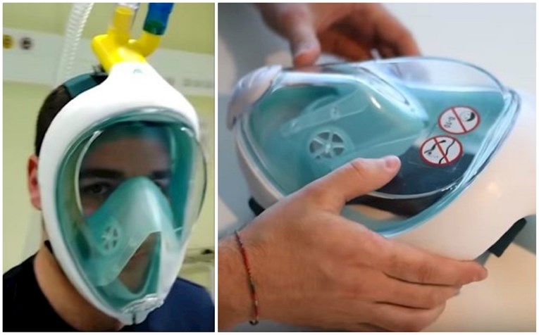 Pandemija koronavirusa: Ronilačke maske pretvaraju u sprave za spašavanje života