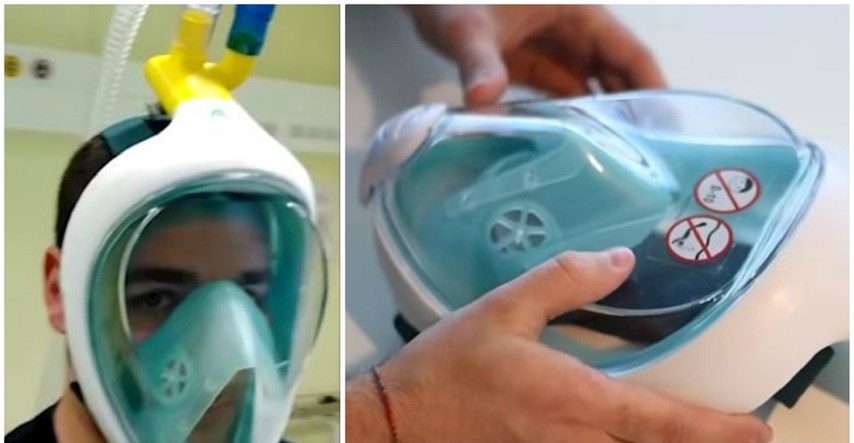 Pandemija koronavirusa: Ronilačke maske pretvaraju u sprave za spašavanje života
