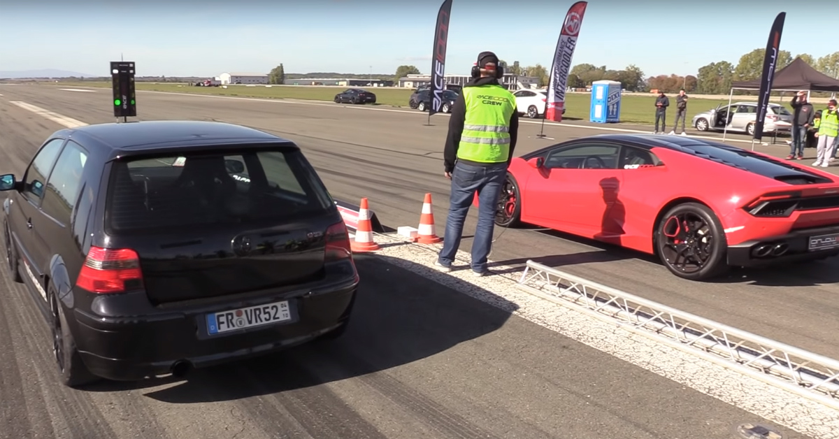 Paklena Golf četvorka: Sa 750 KS skida skalp i Lamborghiniju