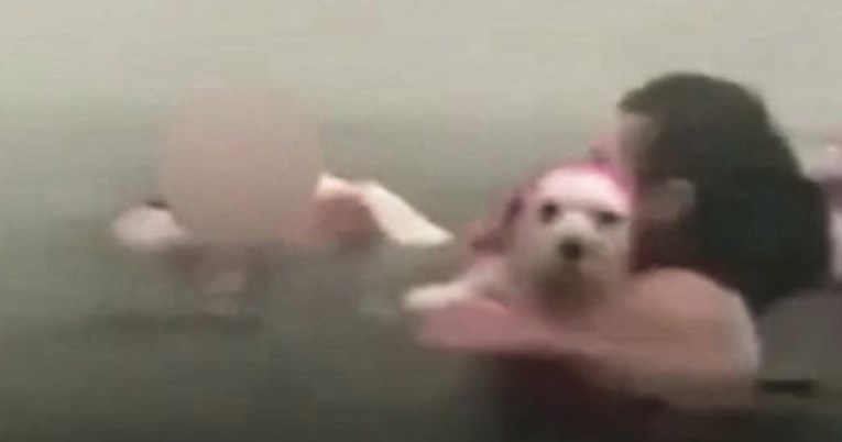 Objavljene strašne snimke ljudi koji su od požara bježali u more