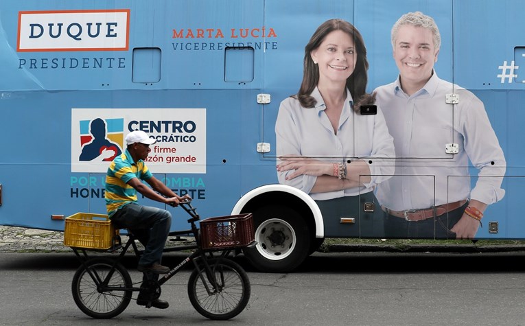 Drugi krug predsjedničkih izbora u Kolumbiji, najvjerojatnije će pobijediti desničar Duque