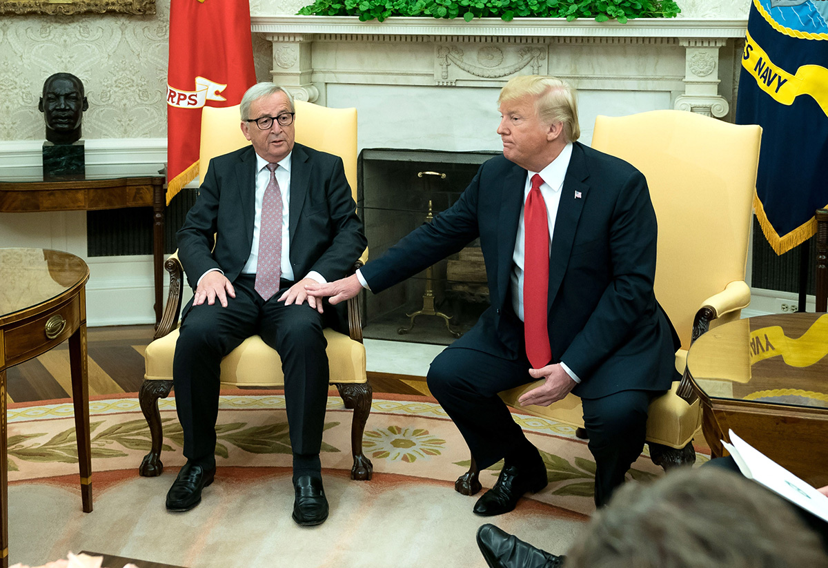Tečaj eura se stabilizirao, Trump i Juncker su za to zaslužni