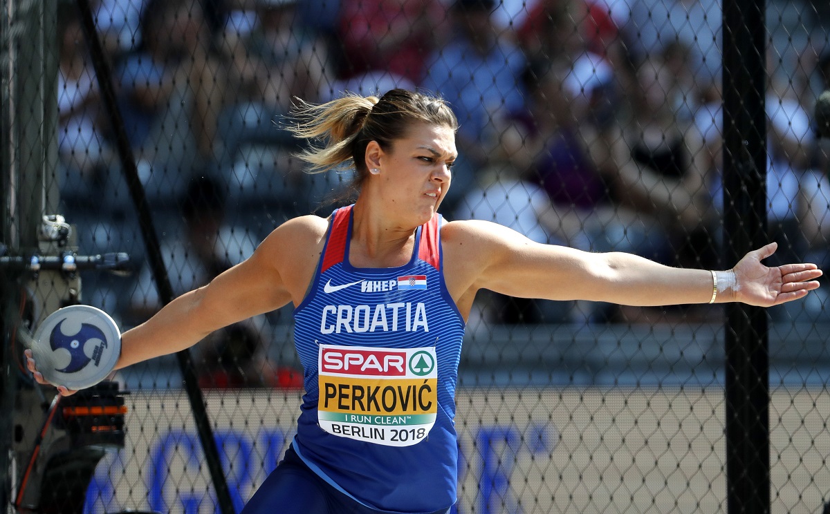 Sandra Perković u finalu EP-a