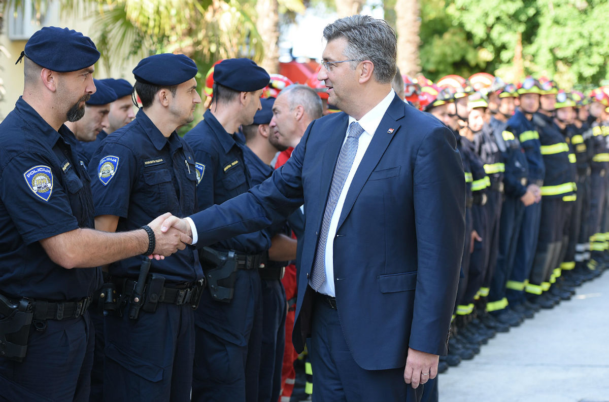 Plenković: Ove godine gorjelo 98 posto manje područja nego lani