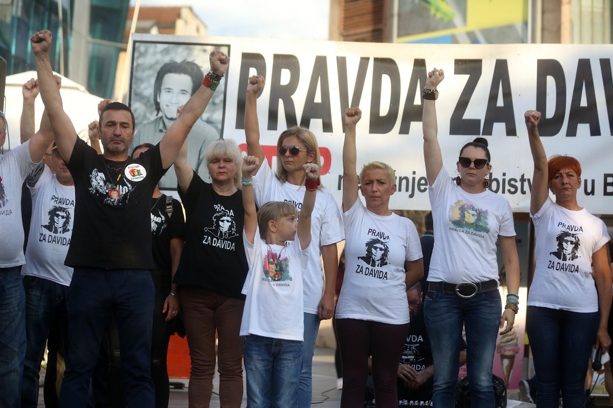 Tisuće u Banjoj Luci šeću na prosvjedu za Davida