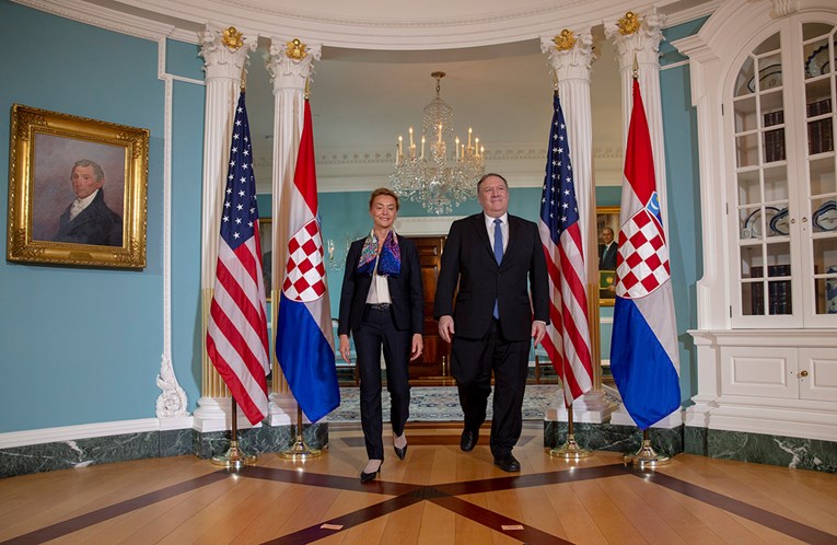 FOTO Hrvatska ministrica vanjskih poslova sastala se s Mikeom Pompeom