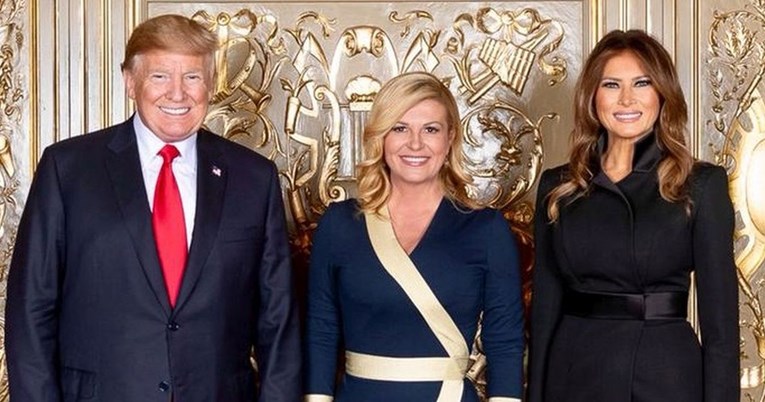 Kolinda za susret s Trumpom i Melanijom obukla haljinu Snježane Mehun