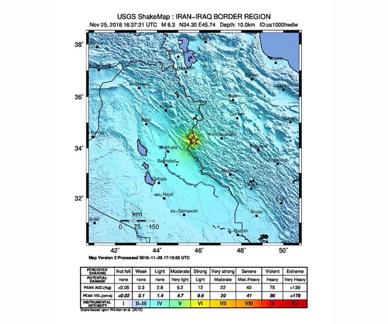 Jak potres u Iranu: Više od 400 ozlijeđenih
