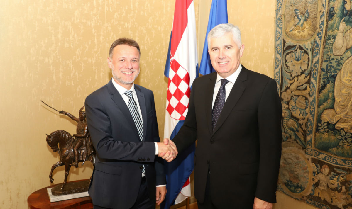 Jandroković primio Dragana Čovića
