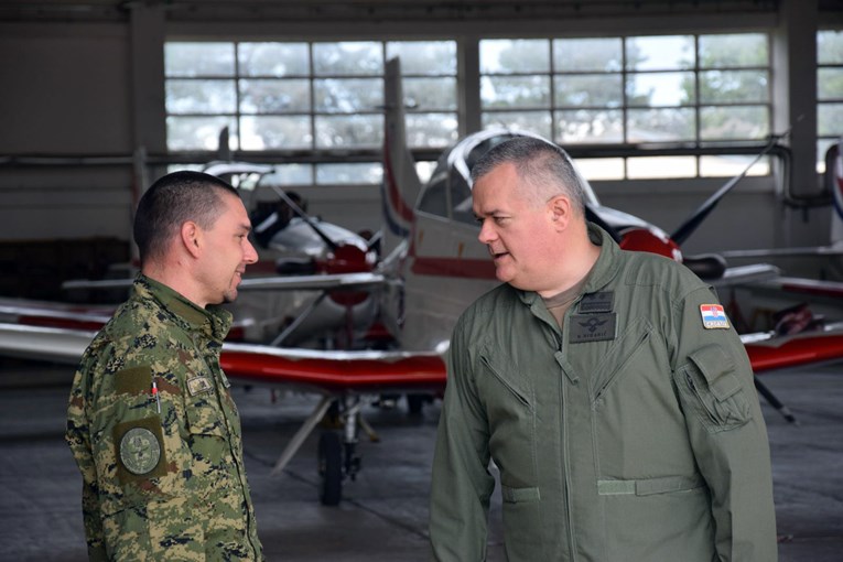 Imenovan novi zapovjednik Eskadrile aviona u vojnoj bazi Zemunik kod Zadra
