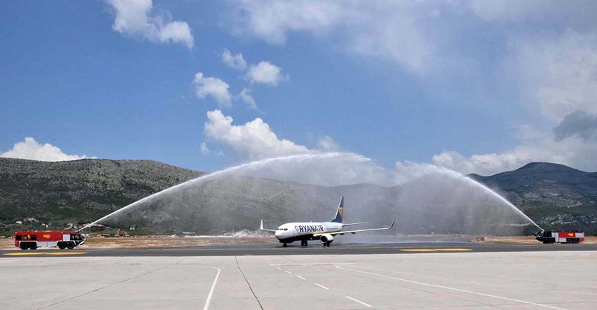 Nova linija 4 puta tjedno: U Dubrovnik iz Dublina sletio prvi Ryanairov avion