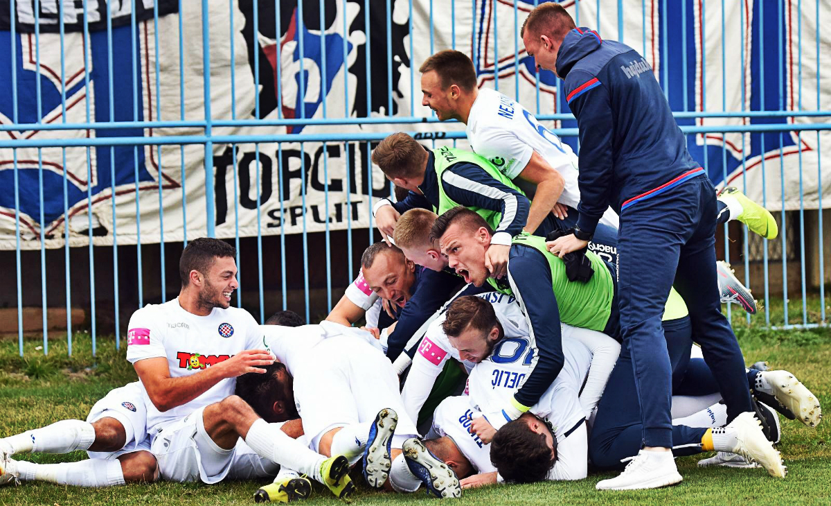 SLAVEN - HAJDUK 1:2 Čudesan preokret Splićana u samoj završnici