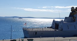 FOTO NATO flota stigla u Split, zapovjedni brod privezao se na vez za kruzere