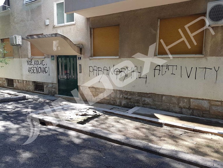 U centru Splita osvanuli ustaški grafiti