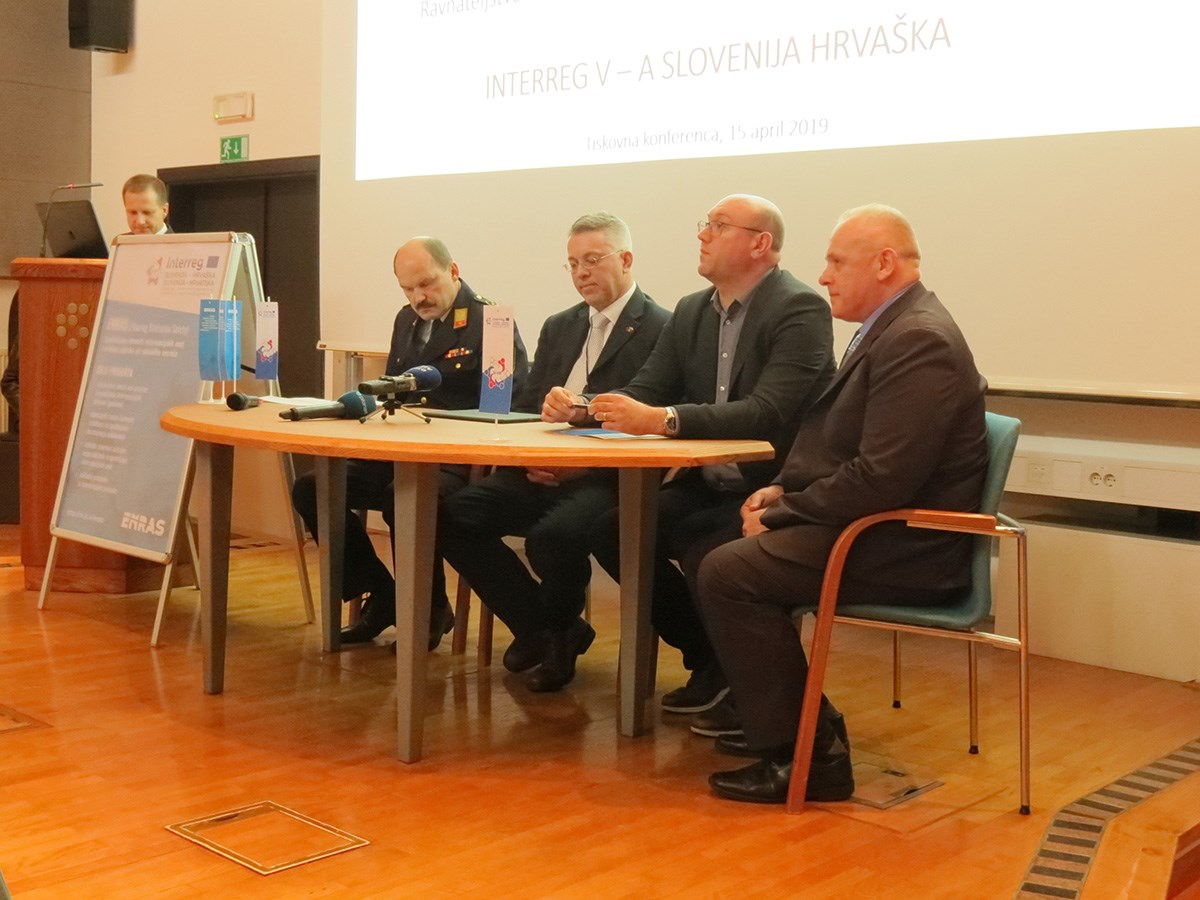 Projekt ENRAS - za sigurnost interventnih jedinica Slovenije i Hrvatske