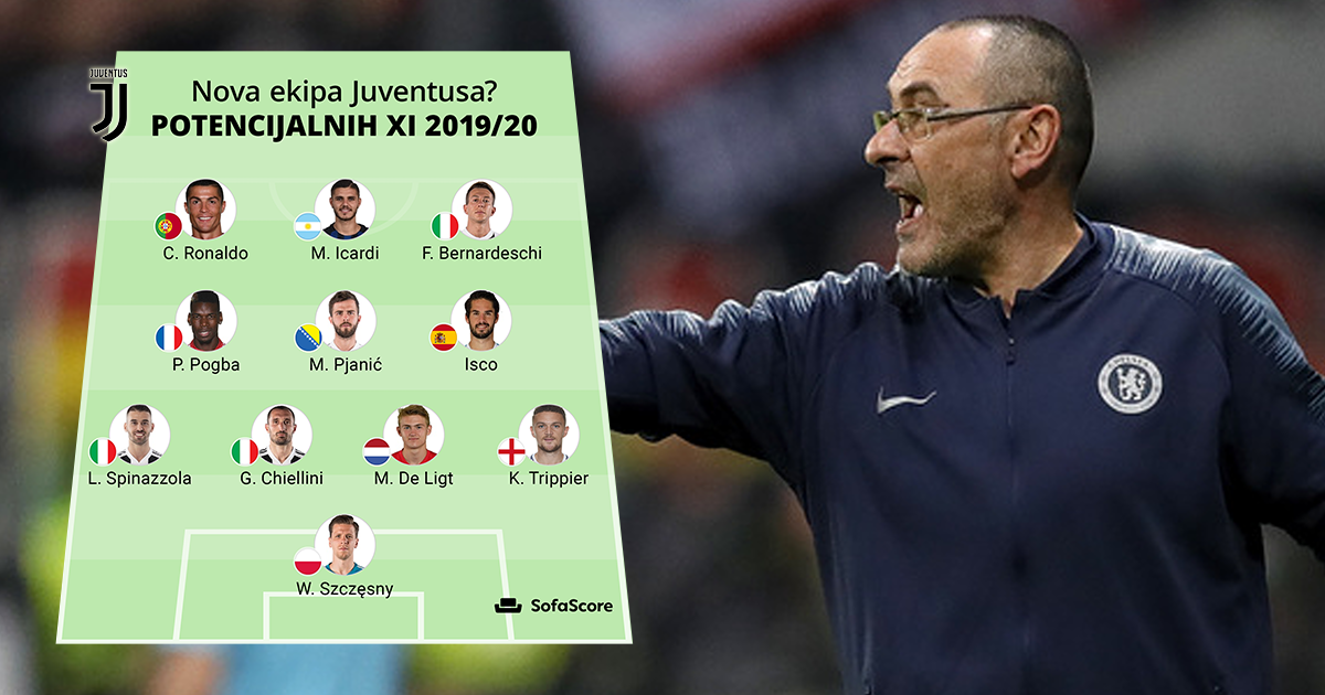 Juventus sprema zastrašujuću momčad za pohod na LP: Pet novih igrača i Sarriball