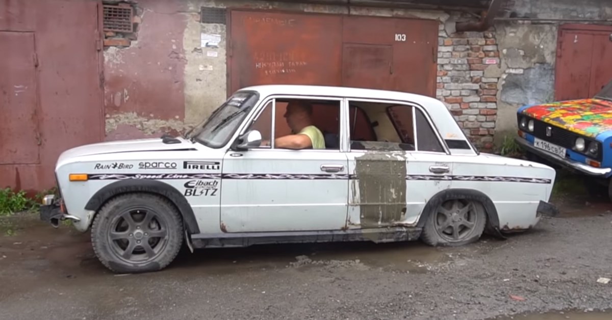 VIDEO Napunio Ladu s pet tona betona i pokušao je voziti, rezultat je za anale