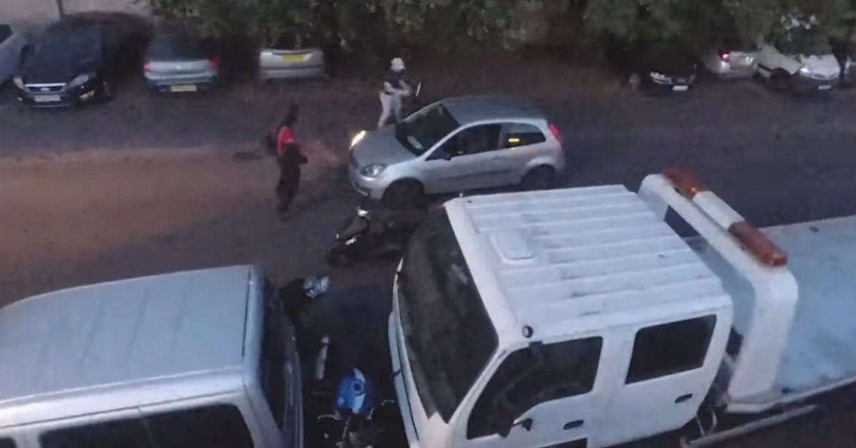 Pokušali su ukrasti motocikl, a onda je došao pravednik u Fiesti