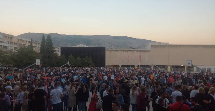 U Mostaru 10 tisuća Hrvata marširalo protiv Komšića