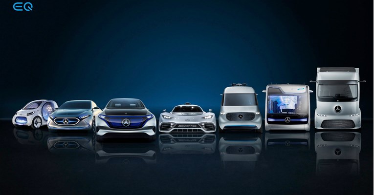 Mercedesova revolucija: 130 elektrificiranih modela i osam tvornica baterija