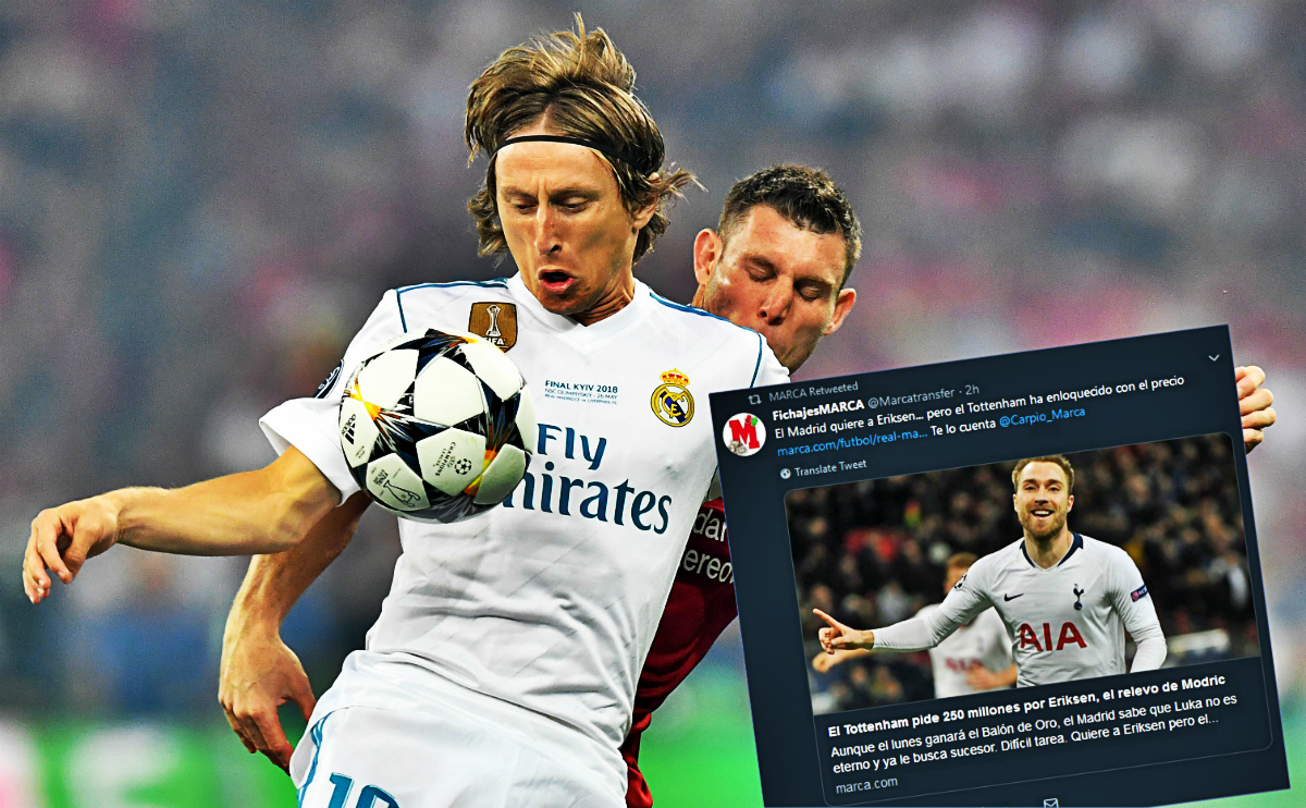 Marca: Real pronašao Modrićevu zamjenu i koštat će ga 250 milijuna eura