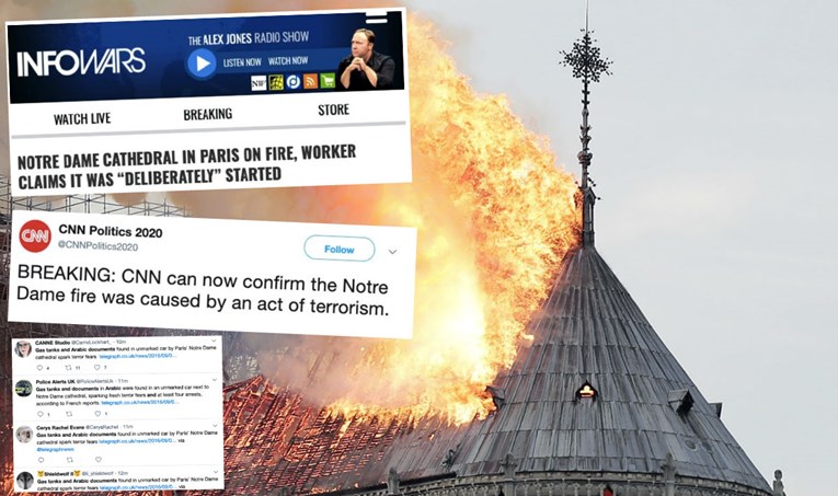 Šire se teorije zavjere o požaru koji je uništio Notre-Dame