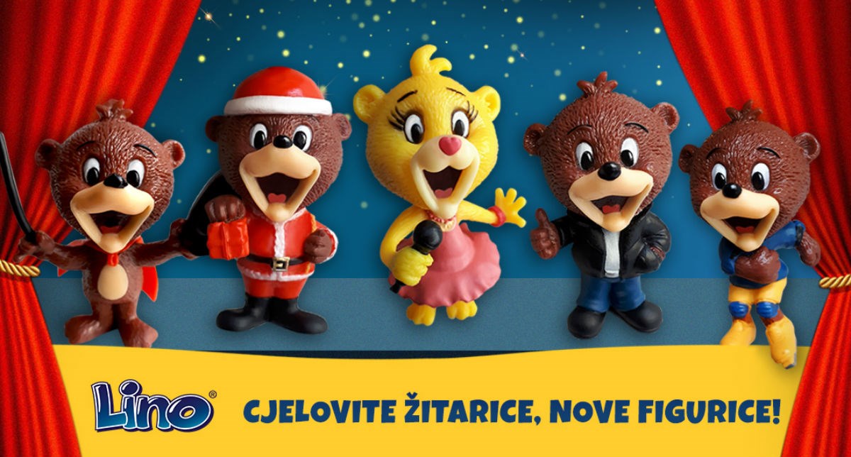 Cjelovite žitarice, nove Lino figurice