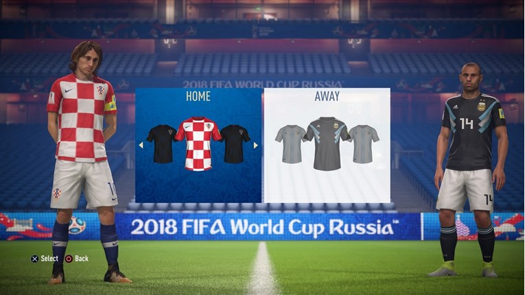 Hrvatska za prolaz skupine protiv Argentine u FIFA-i 18