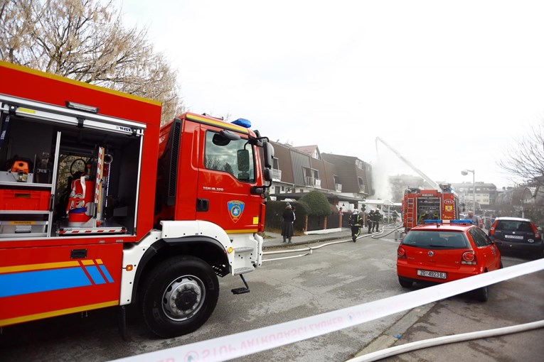 Požar u zagrebačkom domu za umirovljenike, vatra krenula iz koša za smeće