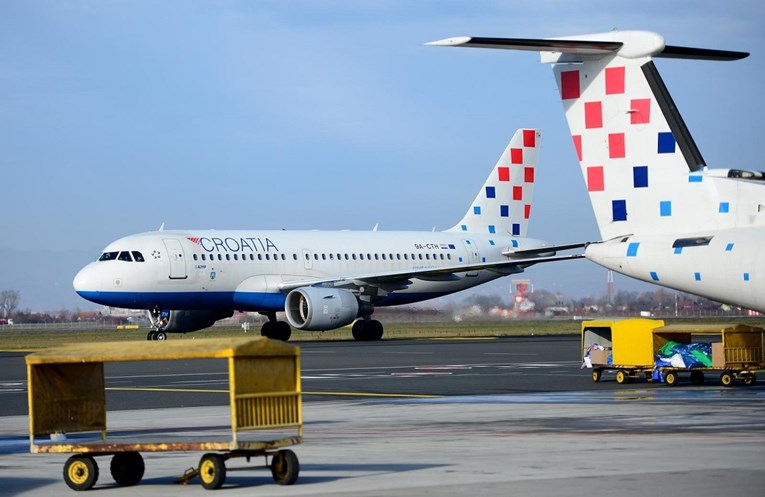 Let Croatia Airlinesa iz Zagreba za Amsterdam otkazan zbog tehničkog kvara