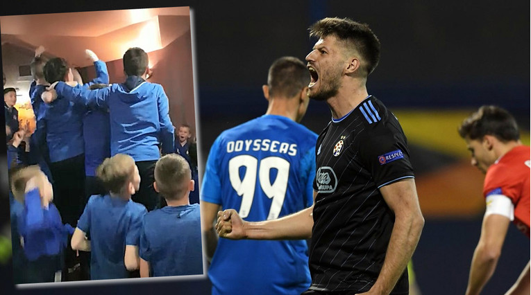 Dinamovi klinci u Međugorju napravili lom, pogledajte kako slave gol Benfici