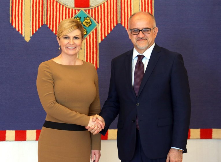 Kolinda i Plenković primili crnogorskog ministra