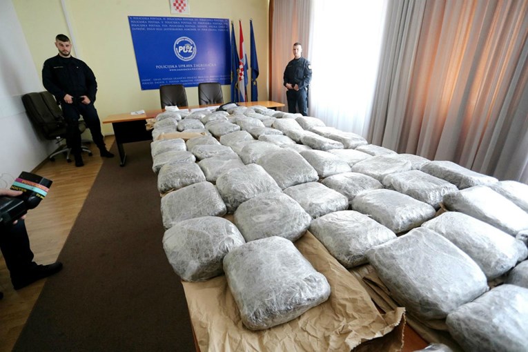 Policija u Zagrebu zaplijenila 109 kilograma marihuane, tri osobe uhićene