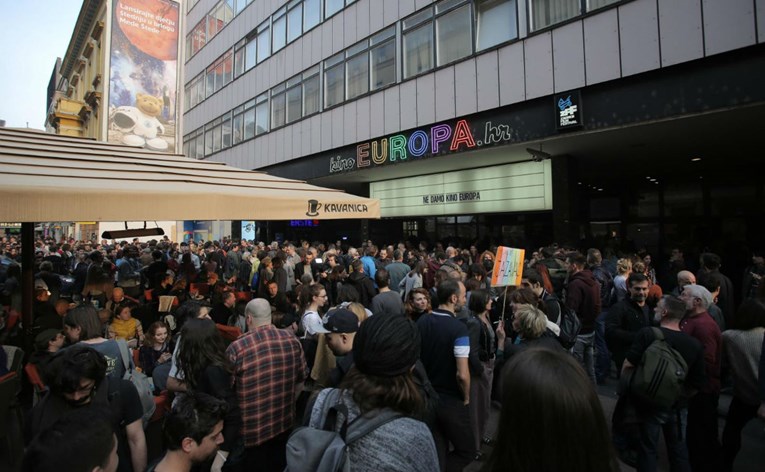 Održan prosvjed za Kino Europa: "Ovo nije ničija prćija"