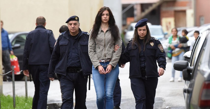 FOTO Nastavljeno suđenje Nuši Bunić koja je zaklala dečka, doveli je u lisicama