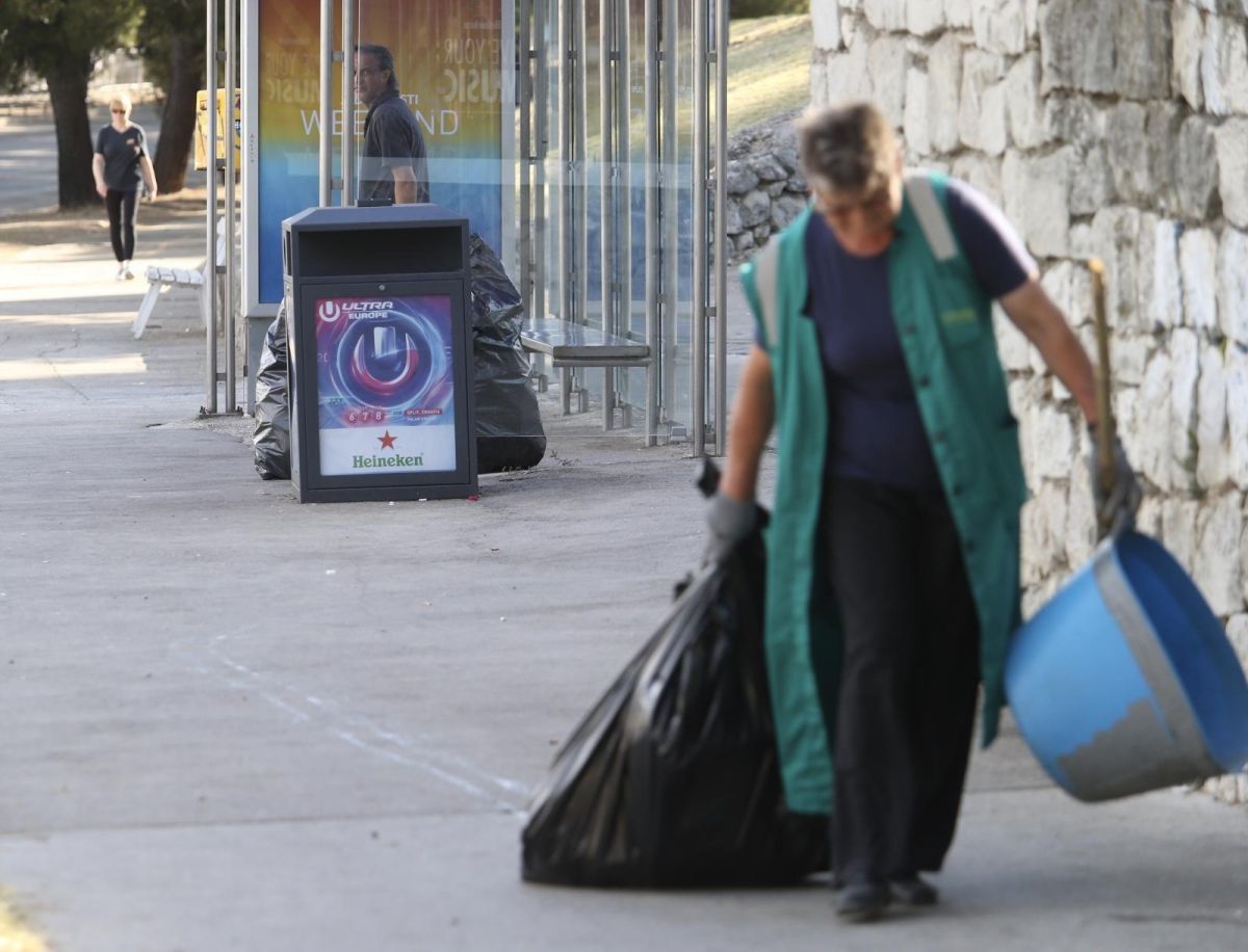 FOTO Ovako danas izgleda Split nakon što su partijaneri otišli