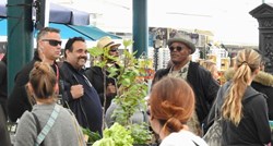 Salma Hayek i Jackson stigli na rovinjsku tržnicu, evo što im je privuklo pažnju