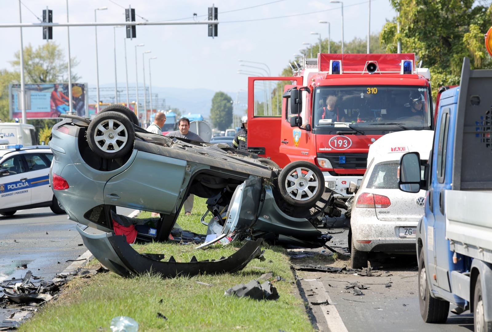 Novi detalji: Divljak iz BiH jurio Zagrebom, skrivio tri nesreće i pobjegao