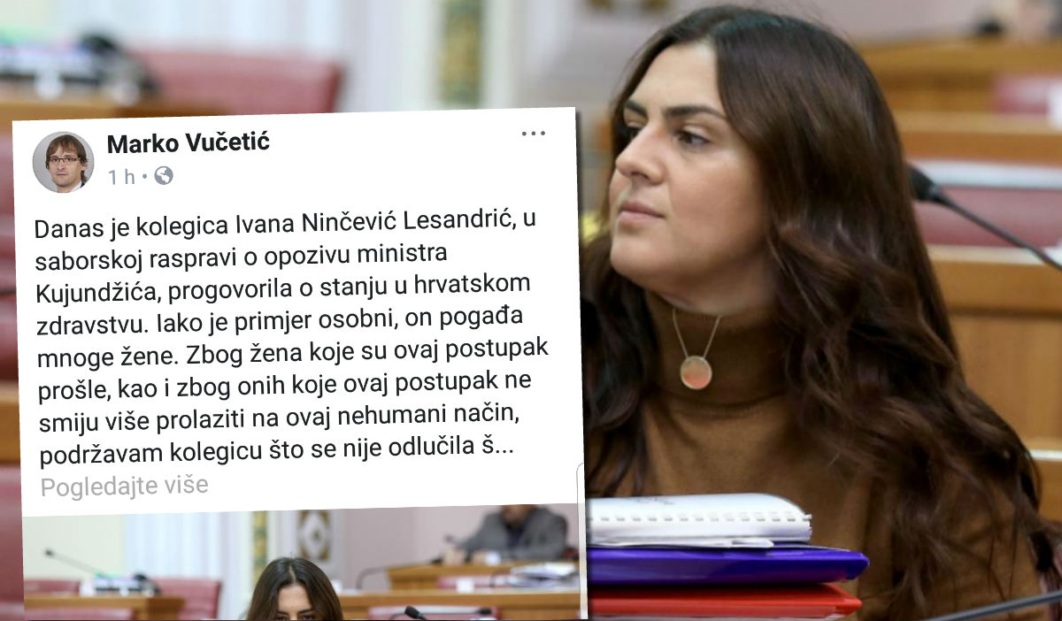 Vučetić na Fejsu prokomentirao šokantan istup mostovke u saboru