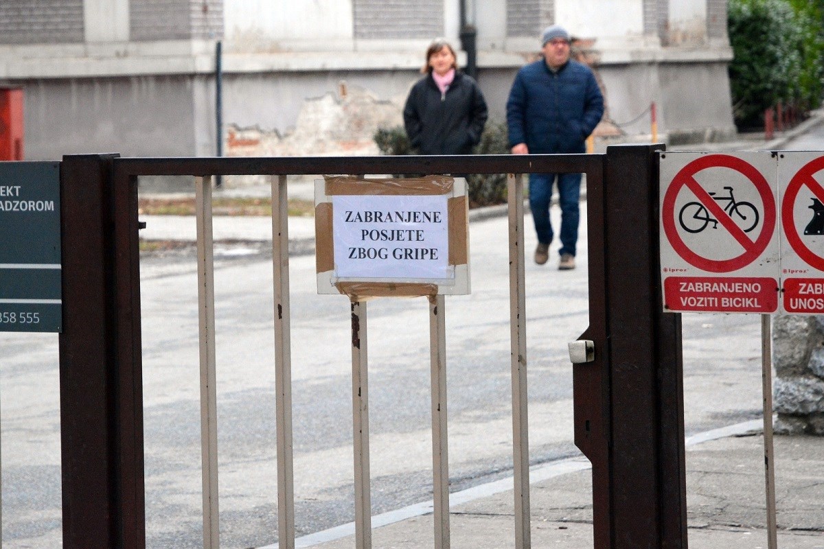 Zbog gripe zabranjene posjete u bolnici u Slavonskom Brodu