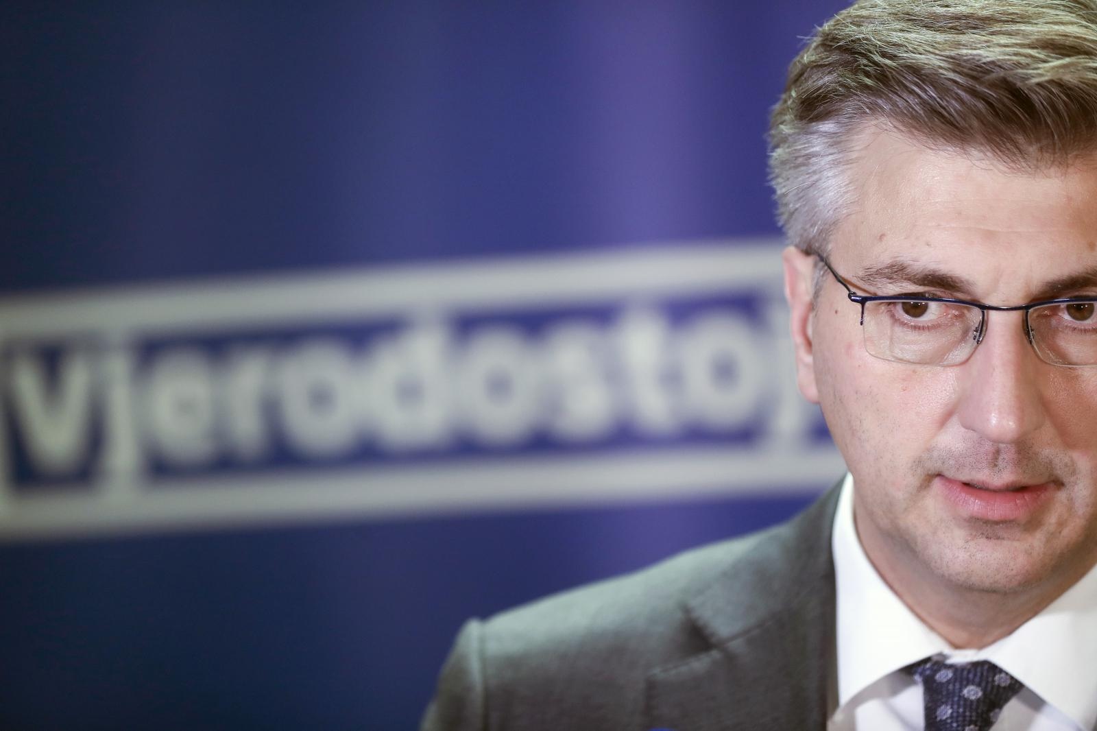Plenković rekao kada će HDZ objaviti kandidate za EU parlament