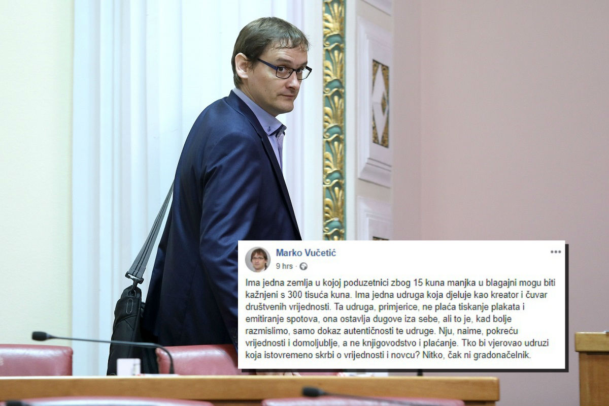 Vučetić o poreznom teroru: Ljude kažnjavaju za 15 kuna, ali ima jedna udruga...