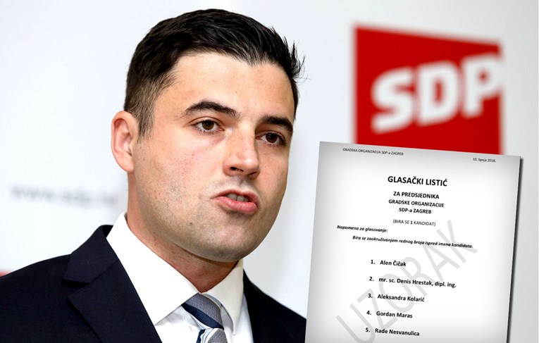 Zagrebački SDP se uspio posvađati i oko glasačkog listića, Berinog kandidata nakitili titulama