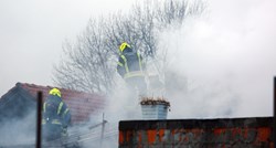 Požar u zagrebačkoj Dubravi, muškarac opečen