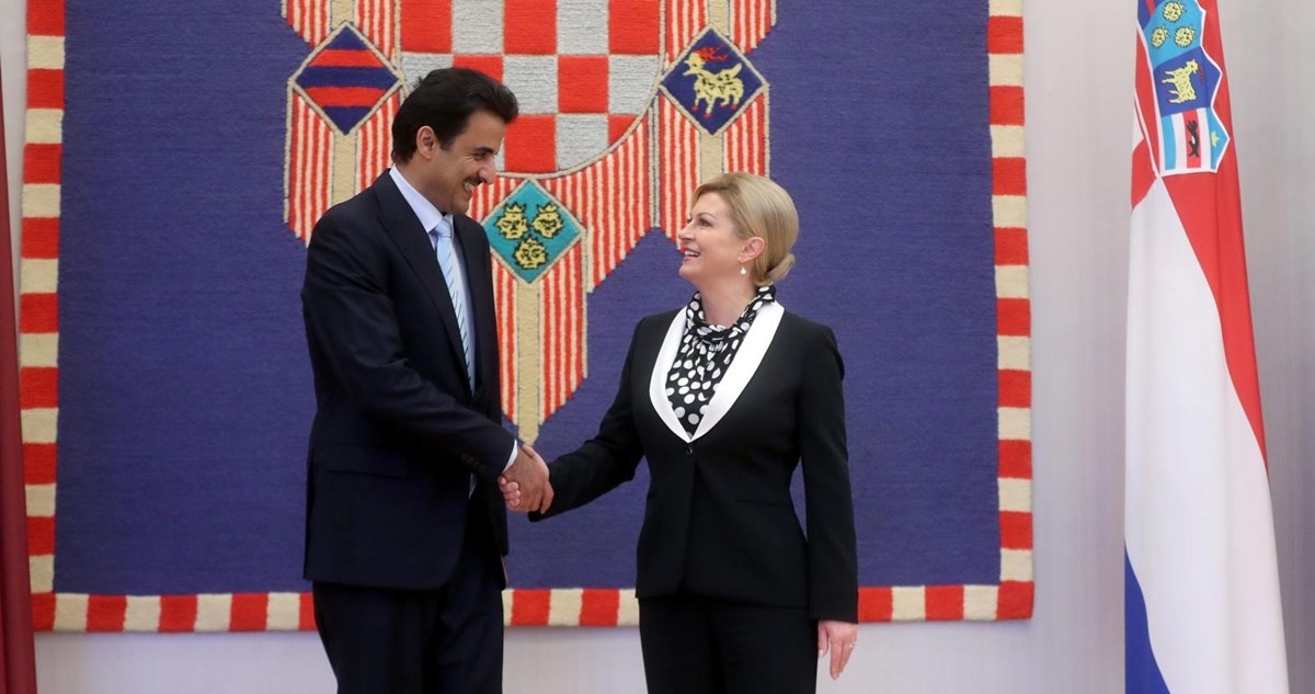Šeik kojeg je ugostila Kolinda u mjesec dana dobio dvoje djece s dvije žene